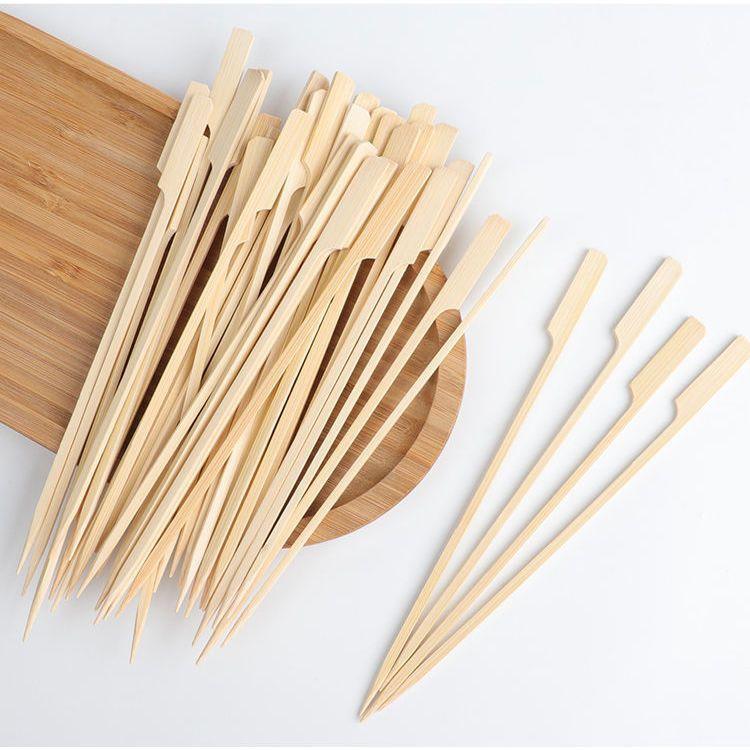 Kanto-Style Oden Disposable Skewers with Handles for BBQ, Malatang, and Hot Pot