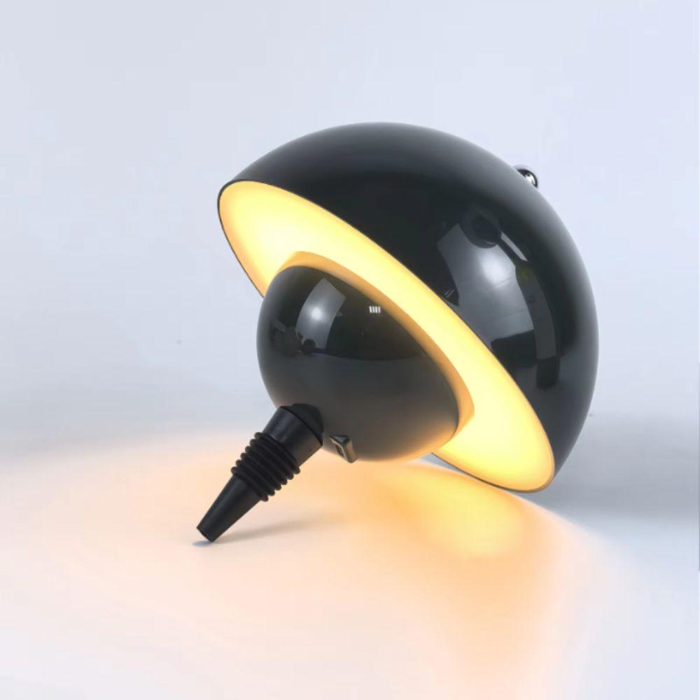 Rechargeable Bottle Lamp 3 Color Touch Dimming Table Lamp Mushroom Bottle Head Stepless Dimming Ambient Fixture Restaurant