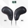 Golf Iron Magnetic Wedge Club Headcovers 9pcs Index Black Synthetic Leather Covers, Covers, Set, (4-9, P, A, S), Numbered,