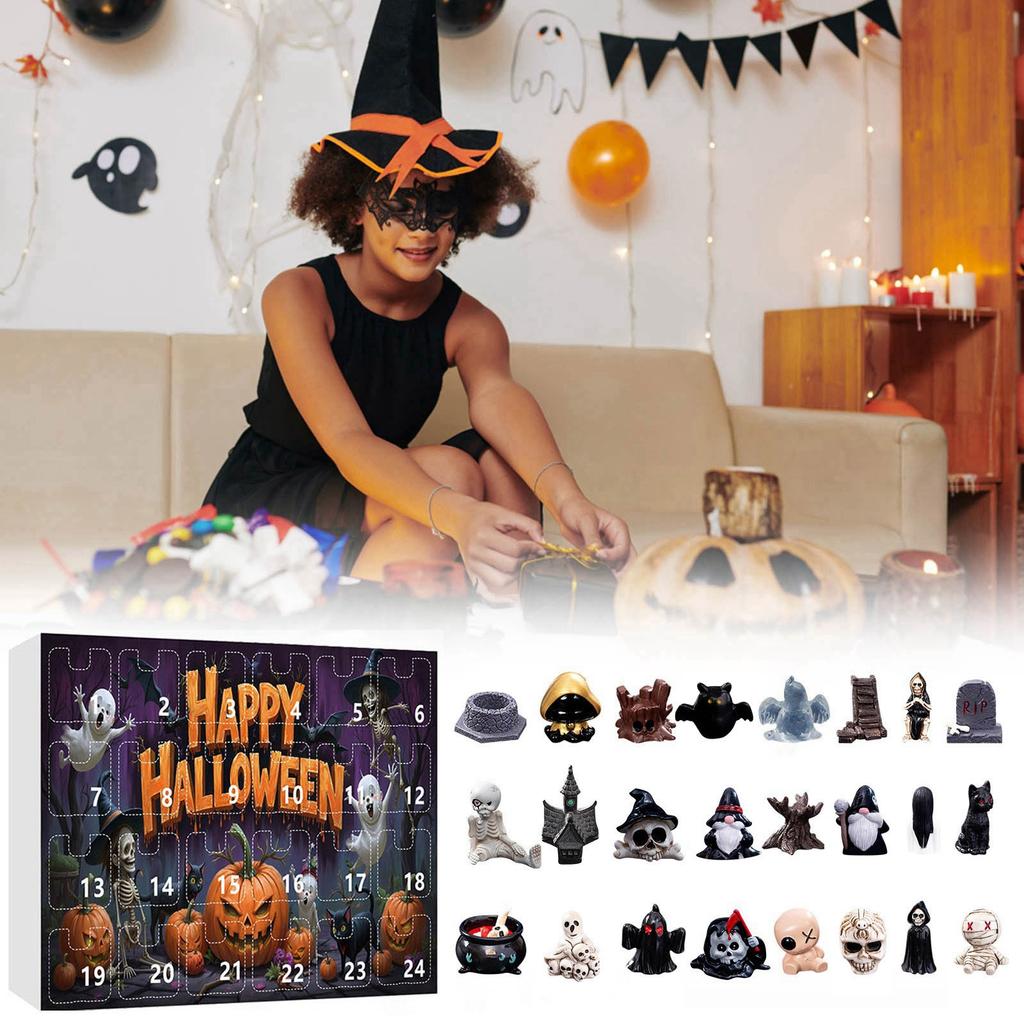 Exquisite Calendar Stone Blinds Box Halloween Children's Gift