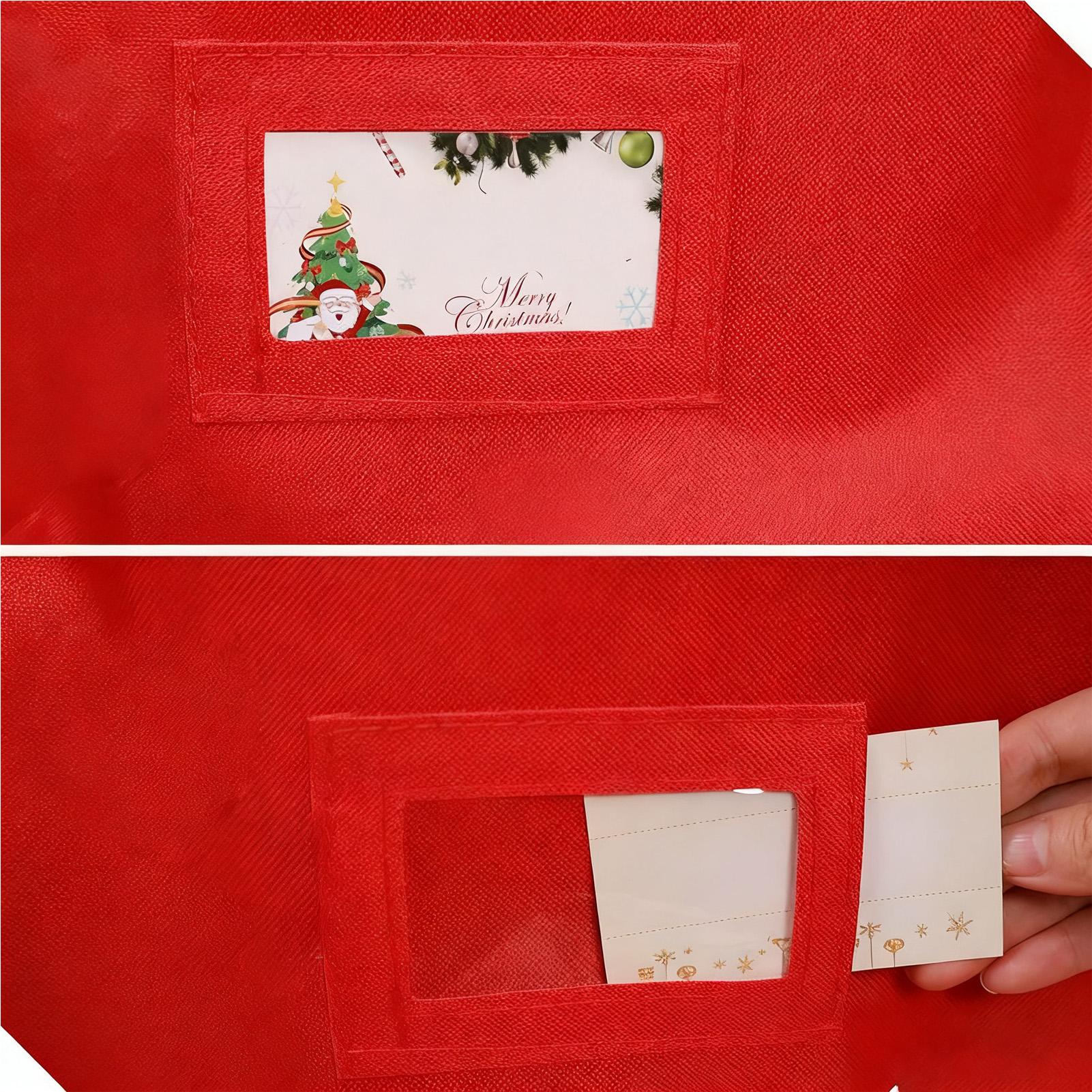 

3pcs Christmas Tree Storage Bag Set Artificial Tree Storage Bag Handheld Zipper Bag Clothing Sorting Waterproof Dustproof Bag CN