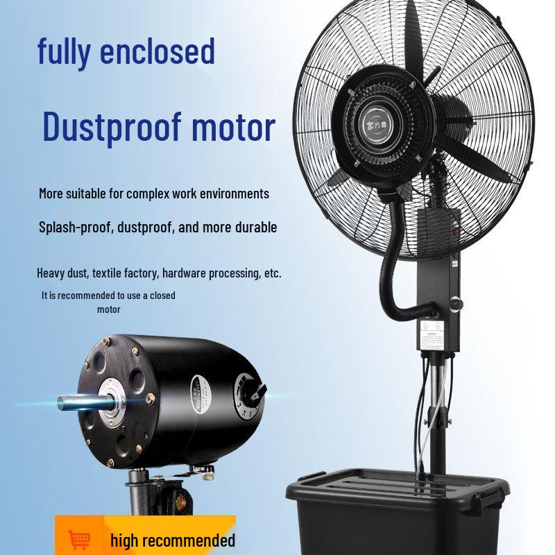Industrial Electric Mist Fan for Outdoor Cooling and Dust Removal