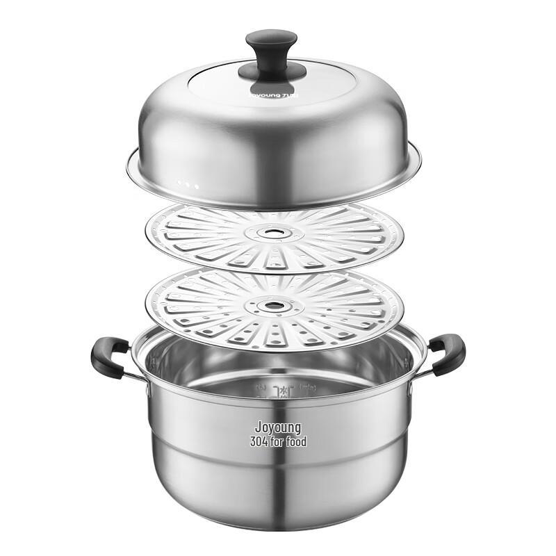 Joyoung 304 Stainless Steel Steamer Pot