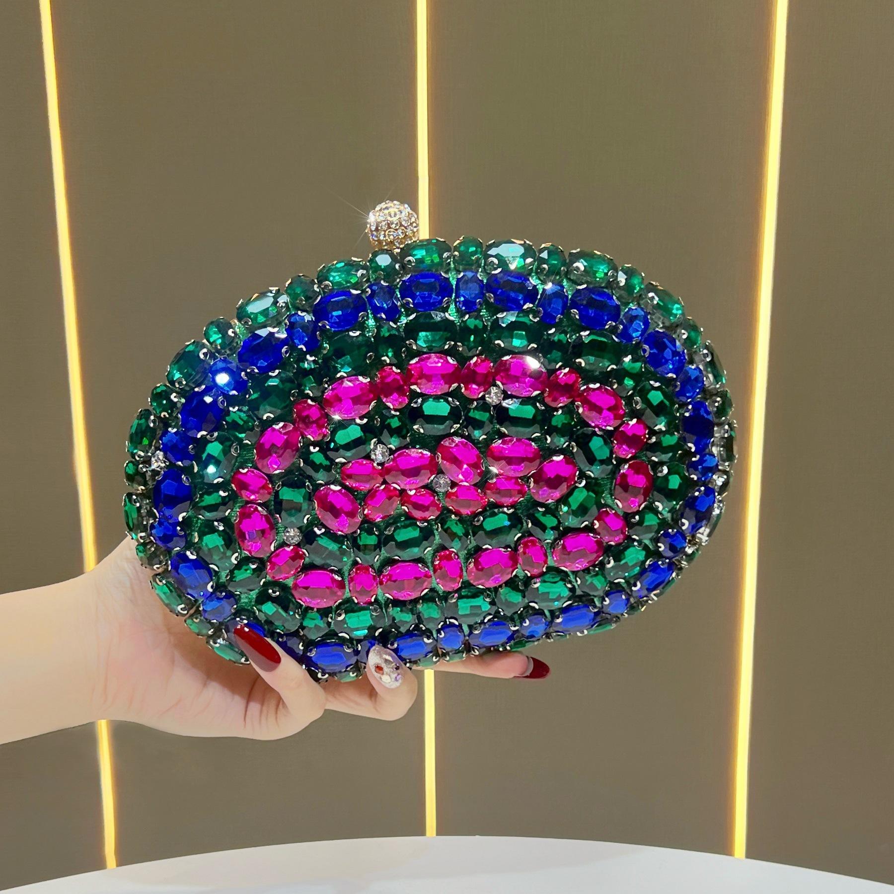 

Women s Sparkly Rhinestone Clutch with Chains Glitter Evening Handbag Purse Shoulder Bag for Wedding Party Prom Crossbody Evening Bags for Women one size зелёный