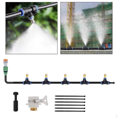 Kit de Irrigação de Jardim Bicos Atomizadores Sistema Multifuncional Fácil Instalação Pulverização de Plantas
