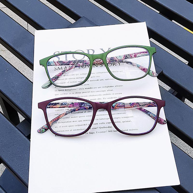New elegant and comfortable reading glasses for women, fashionable and ultra-light, high-definition anti-blue light fatigue reading glasses for