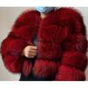 Super Winter Women Thick Faux Fur Coat Fur Jacket Plus Size Jackets Female Vest