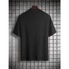 Short-sleeved T-shirt American Fashion Trendy Printed Bottoming Shirt for Men and Teenagers Spring and Summer Round Neck Casual Versatile Top