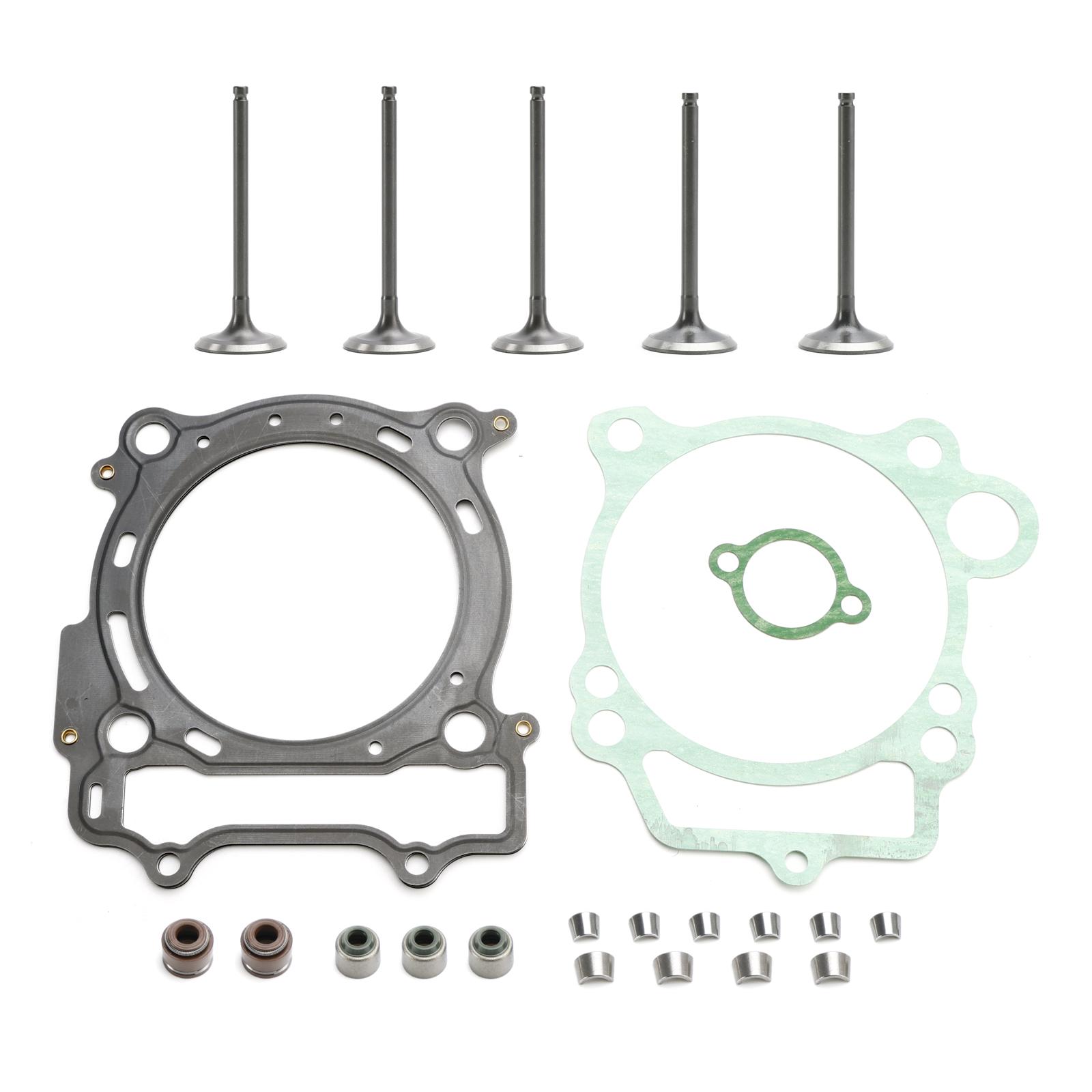 

Cylinder Head Valves Seals Gaskets Kit for Yamaha YFZ450R YFZ 450 R 2009-2023