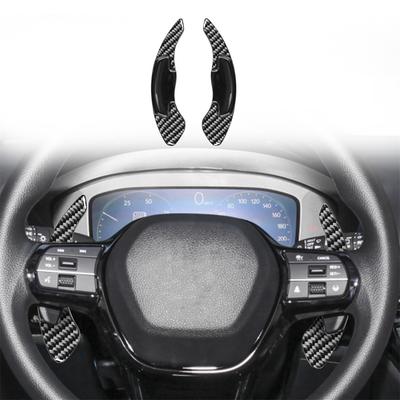 Carbon Fiber Steering Wheel Shift Paddle Shifter For Honda Civic Accord CR-V Acura