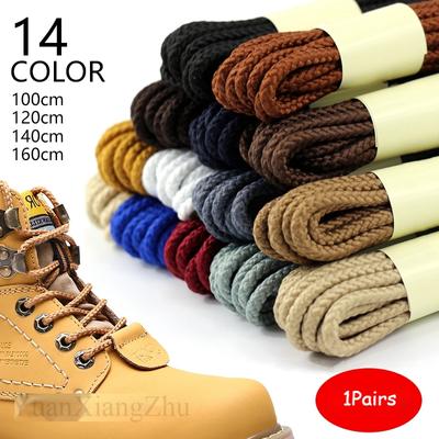Ronde veters Rubberen band Buitensporten Wandelen Sportschoenen Veters voor Sneakers 80/100/120/140/160CM Mannen Vrouwen Laarzen Schoenen Accessoires