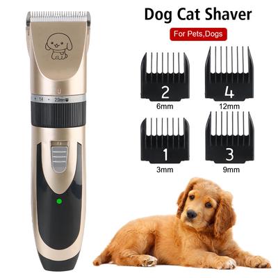 Haircut Trimmer Shaver Set Rechargeable Electric Scissors For Rabbit Dog Cat Puppy Grooming Clipper Cutter Pet Supplies Pet Hair Clipper