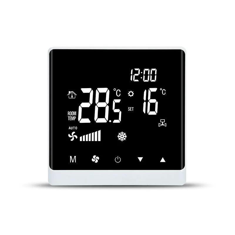 Pannello di Controllo Centrale Modbus RTU485 Termostato LCD per Fan Coil Aria Condizionata