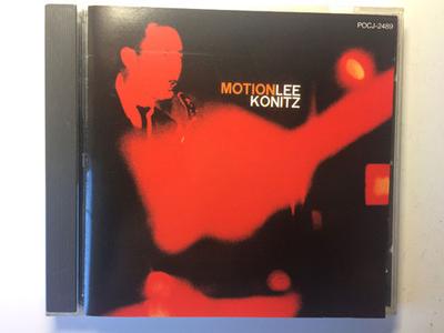 CD LEE KONITZ - Motion POCJ2489 Verve Records 1997 Japan ObiJazz Begagnad