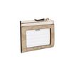 Coach Skinny 11 Monogram Coated Canvas Leather Clutch Wallet Mini Women Clutch Wallet White Khaki 88208-IMDQC