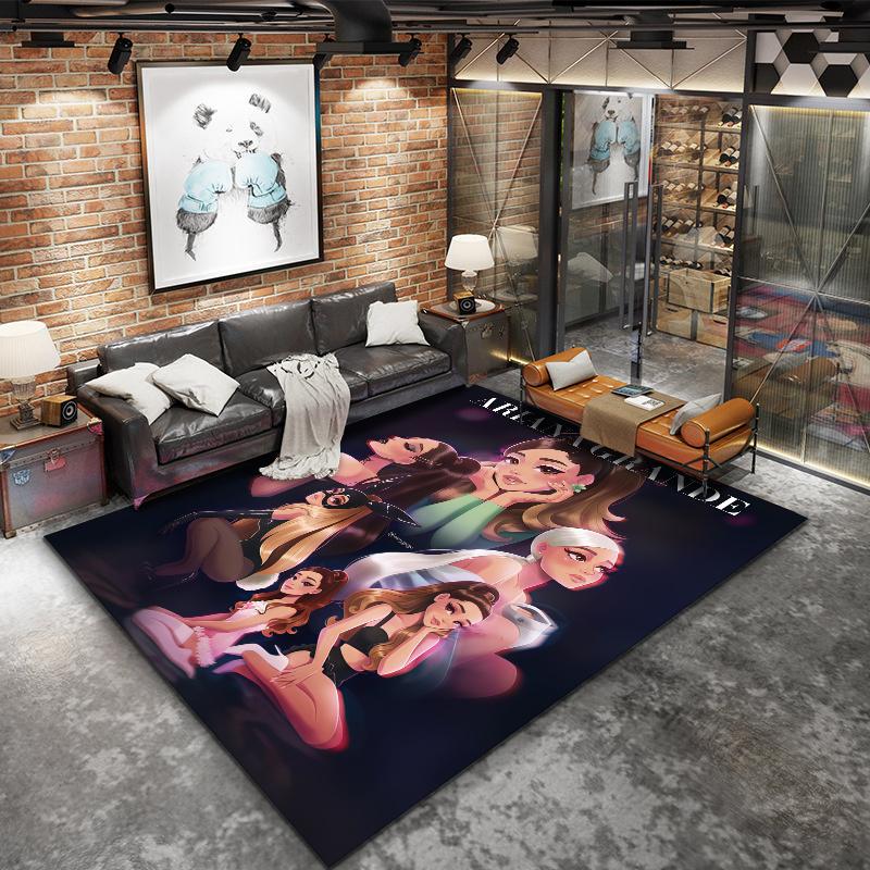 Ariana Grande Carpet Rug for Living Room Bedroom Home Sofa Decoration,Kids play Nonslip Floor Mat