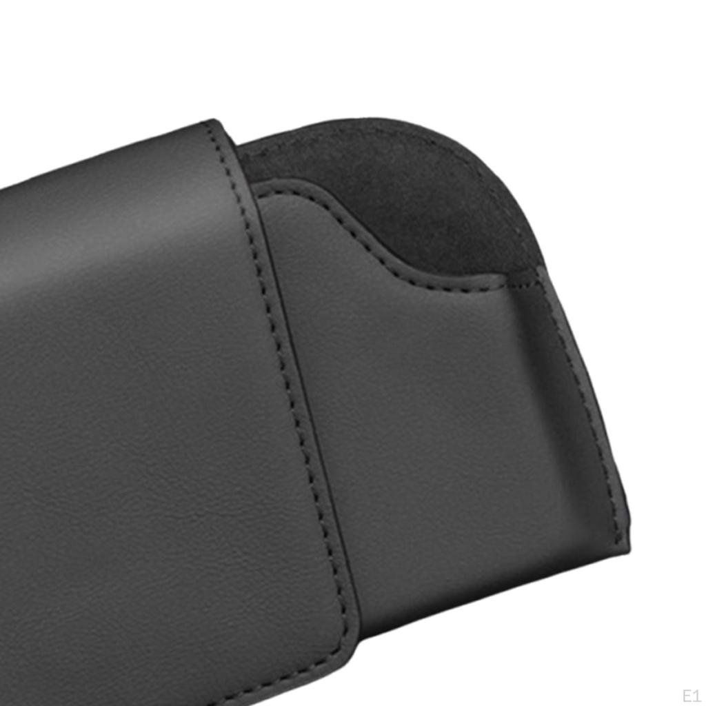 Car Glasses Clip, Portable PU Interior Accessory, Space-saving for Women And Men.