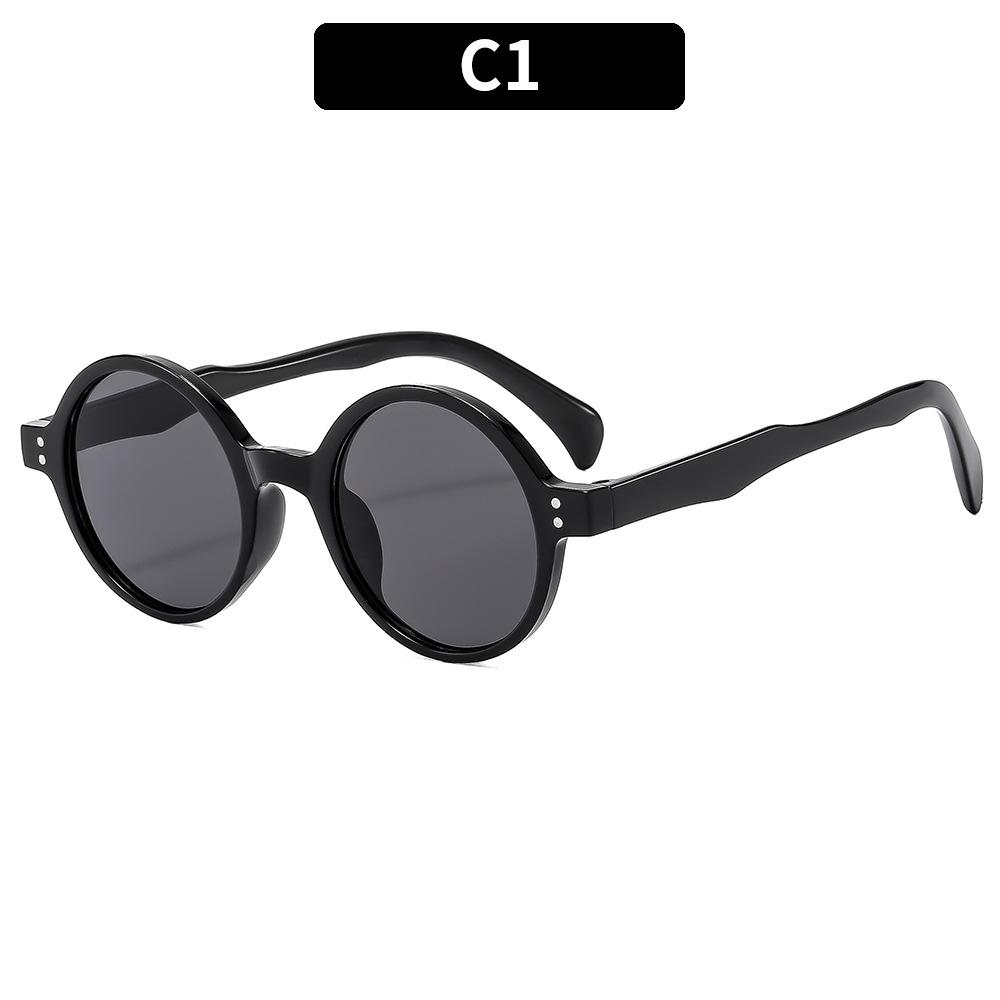 Luxury Vintage Round Sunglasses Women Men Brand Designer Punk Sun Glasses Sexy Ladies Shades Uv400
