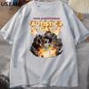 Autistic And Gay Skeleton Explosion T Shirt Unhinged Skeleton Autism Meme Tshirt Cotton Short Sleeve Graphic Tees Streetwear