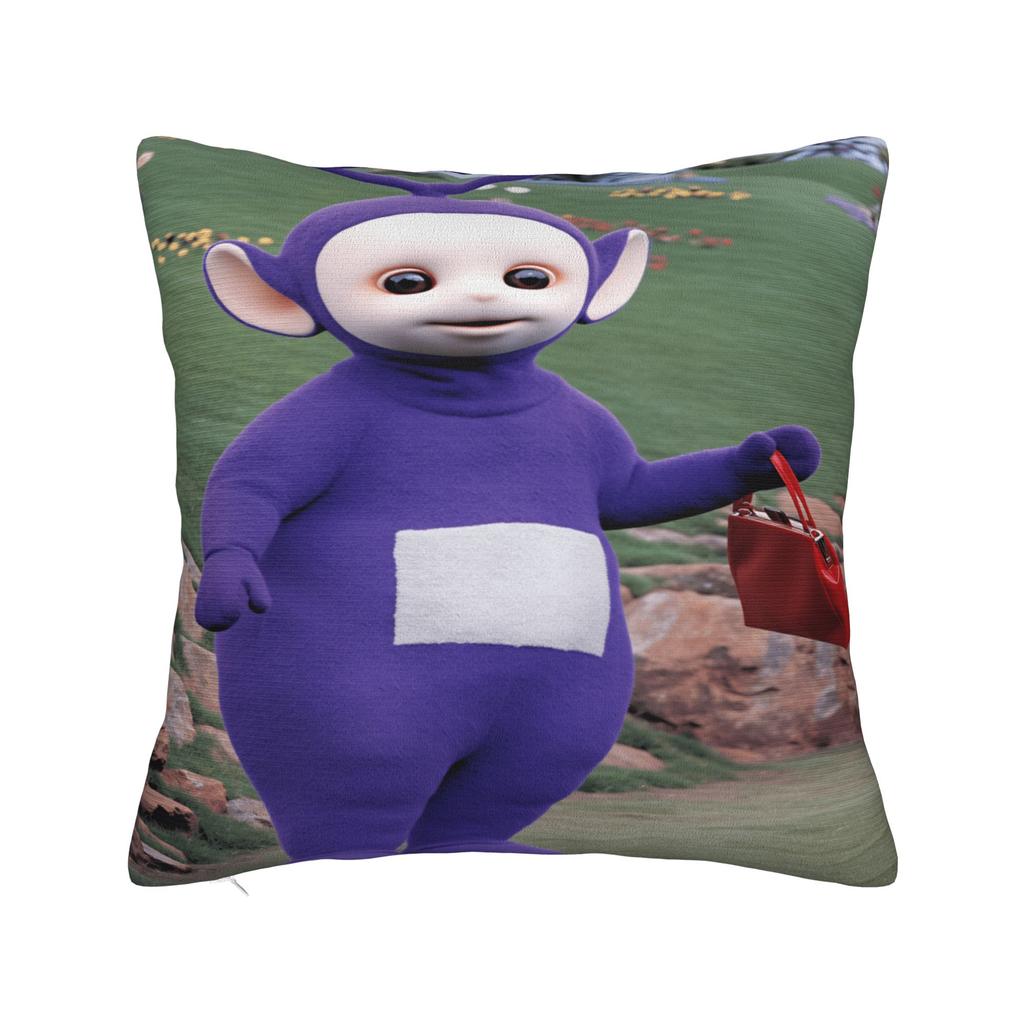 T-TeletubbiesED Pillow Case Retro Trendy Pillow Cover Comfy Pillowcases For Living Room Bed Chair
