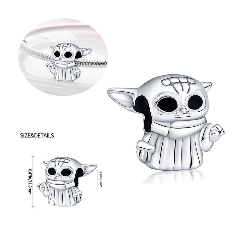 925 Silver Planet Conflict Series Charms Pendants Fit For Necklace Original Bracelet DIY Birthday Festival Women's Gifts