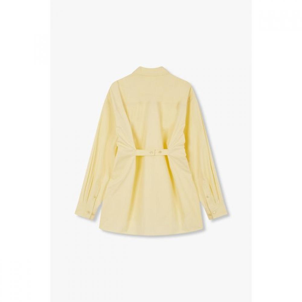 Studio Tomboy Oversized Shirt With Back Button Detail  9105121101 