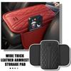 Breathable Perforated Leather Car Armrest Pad Center Console Cushion For Mazda 3 CX3 CX4 CX5 CX7 CX8 CX9 CX30 RX7 Atenza Axela FF4