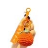 Lucky Persimmon Hand-Woven Keychain
