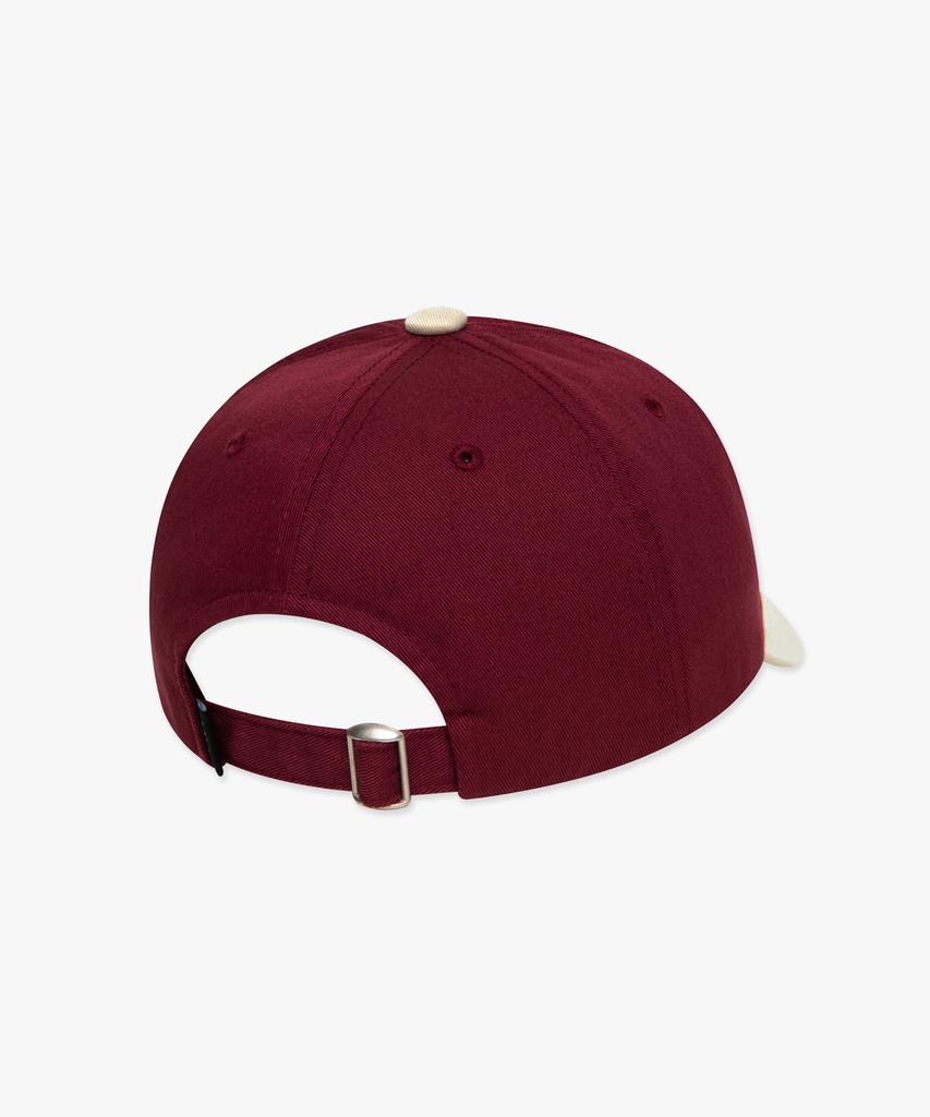 LMC Color Block Tagging 5Panel Cap Burgundy