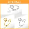 Elegant Openstyle Ring For Women With Adjustable Fit And Gold Finish
