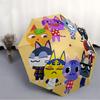 1pc Animal Crossing Automatic Open/close Folding Portable Umbrella with 8-Rib Structure for Women/Men, All-Season Use 132