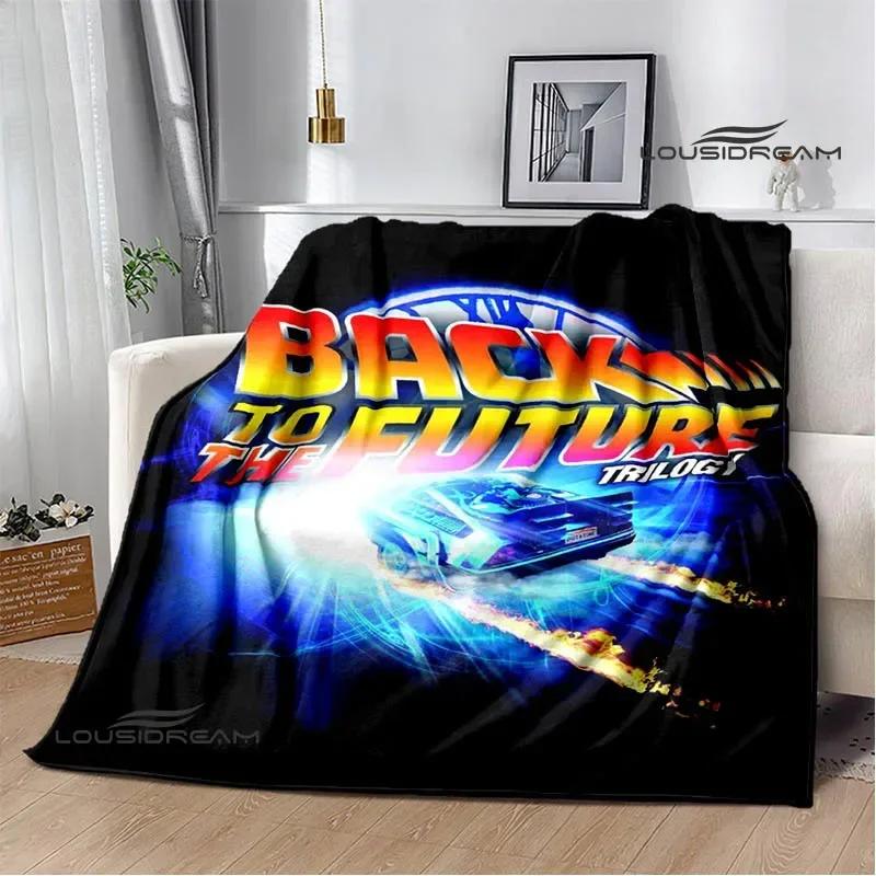 Movie Back To The Future blankets picnic blanket Warm Flannel blankets Soft and comfortable blanket bed linings Birthday Gift