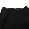 ADEAM 41801 Black Ruffle Sleeve Dress Dress 0 blackUsed