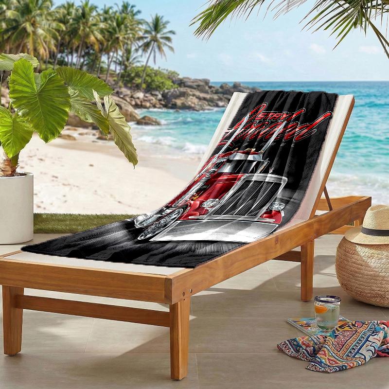 Truck Driver Fashion Beach Towel: Ideal for Summer Adventures Soft, absorbent and quick drying suitable for swimming and bathing