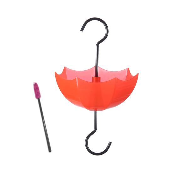 

1/4 шт., муравьиный ров, кормушка для колибри, пластиковая атмосферостойкая защита от муравьев, кормушка для птиц, подвесные крючки, перевернутый зонтик, пробка для муравьев с кистью 1pc