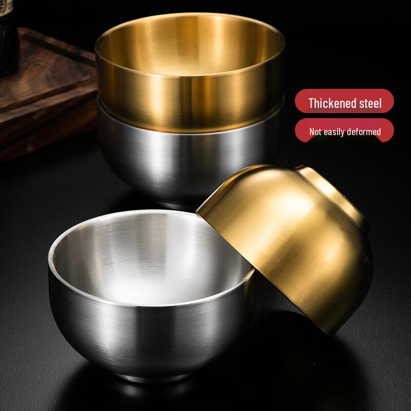 304 Stainless Steel Double-Layer Insulated Bowl