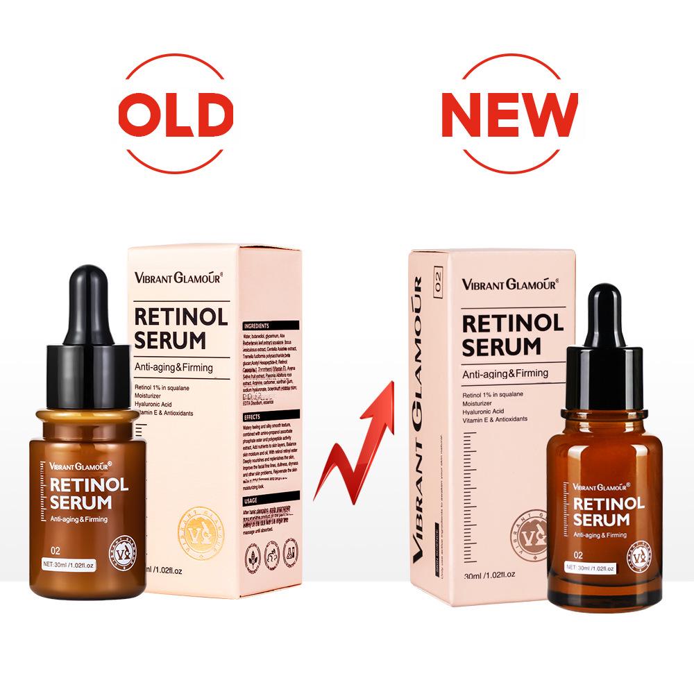 Strahlendes Glamour Retinol Serum für feine Linien