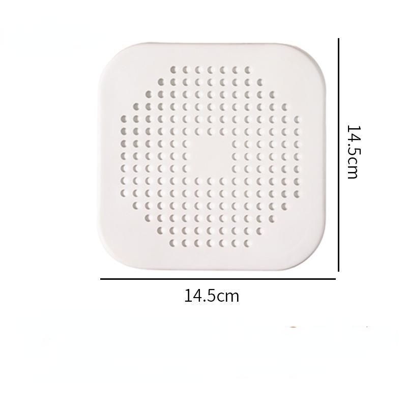 5PC Multifunctional Silicone Sink Filter with Suction Cup and Shower Drain Protector for Home Bathroom.