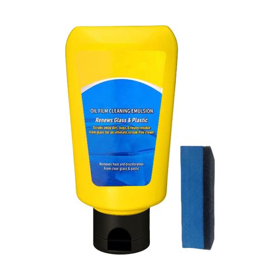 1/2/3Pcs Oil Film Cleaner Automotive Oil Film Cleaning Emulsion Car Windows Stain