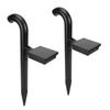 2pcs 23.2in Solar Spot Lights Outdoor Solar Landscape Lights for Outside Garden Yard Pathway Easy Install