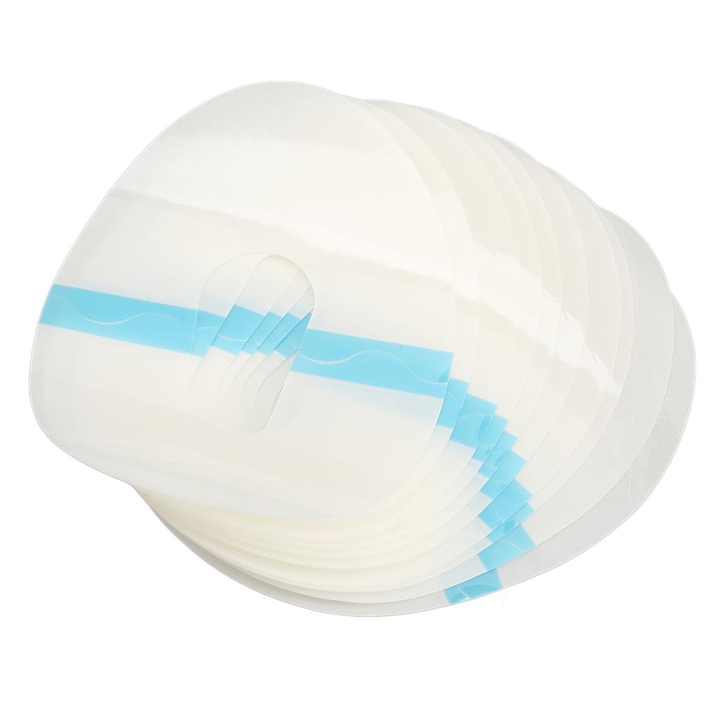 10 st. Glukosmätning Probeklistermärken Vattentät Självhäftande Glukossensorskydd Transparent