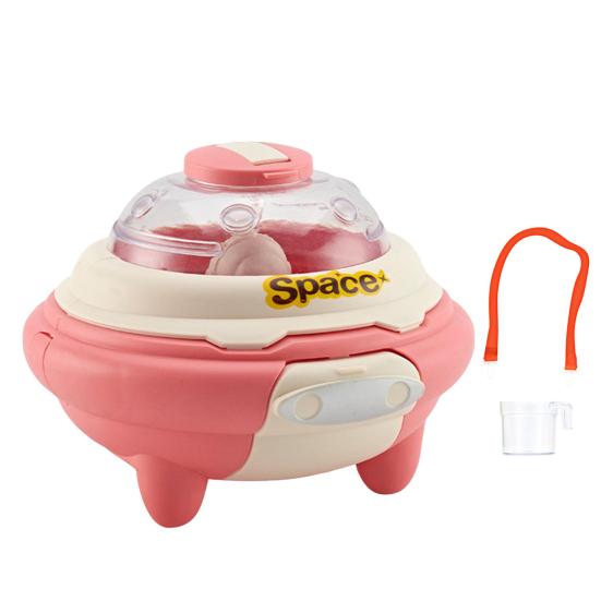 

Мини Диспенсер для Воды Детская Игрушка Пищевой Класс Без БФА Большая Вместимость Легкий в Использовании Игрушка для Питья Воды в Форме НЛО розовый