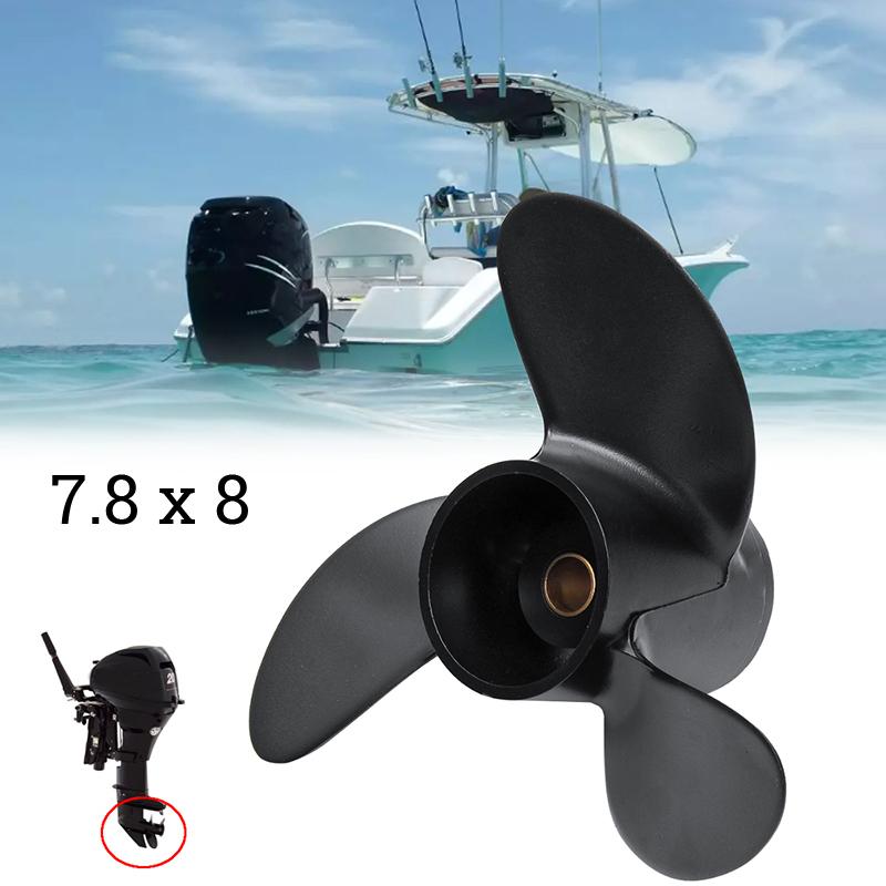 

1 pc 3R1W64516-0 Aluminum Propeller 7.8x8 For Tohatsu Nissan Mercury Outboard Motor 4 5 6HP Engine Accessories Boat Propeller