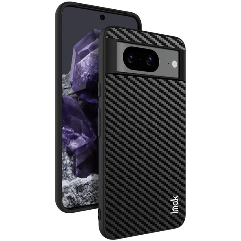 IMAK LX-5 Series for Google Pixel 8 Case Anti-scratch Leather Coating Phone Cover