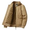 Jacket Men's Autumn and Winter Baseball Jacket Casual Handsome Loose Padded Men's Clothing
