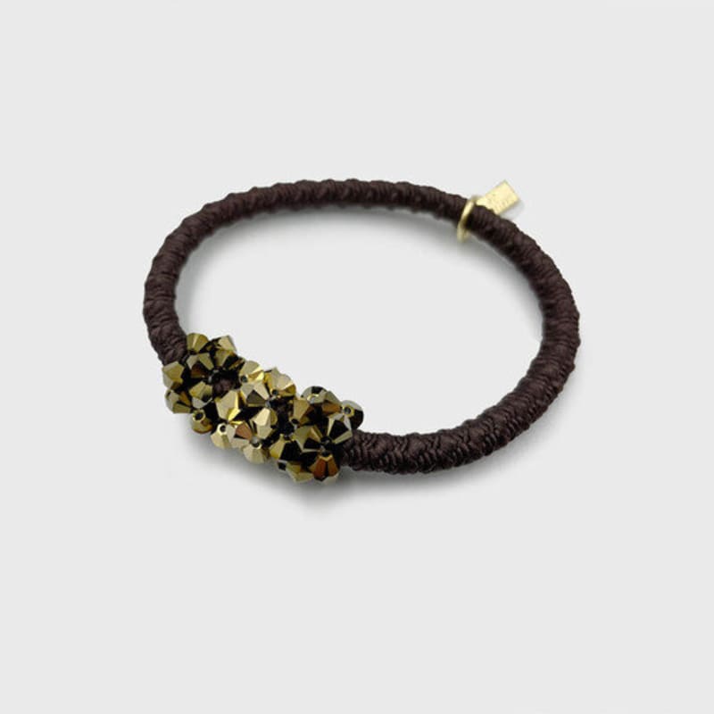 Jean Paul Clarisse Color Austrian Crystal Ponytail LFPT0365