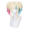 Blue Short Full Anime Character Cosplay Wig with Wig Perfect for Comic Market School Cultural Stage and Costumes Gold, Pink, Wig, Wig, Heat-Resistant