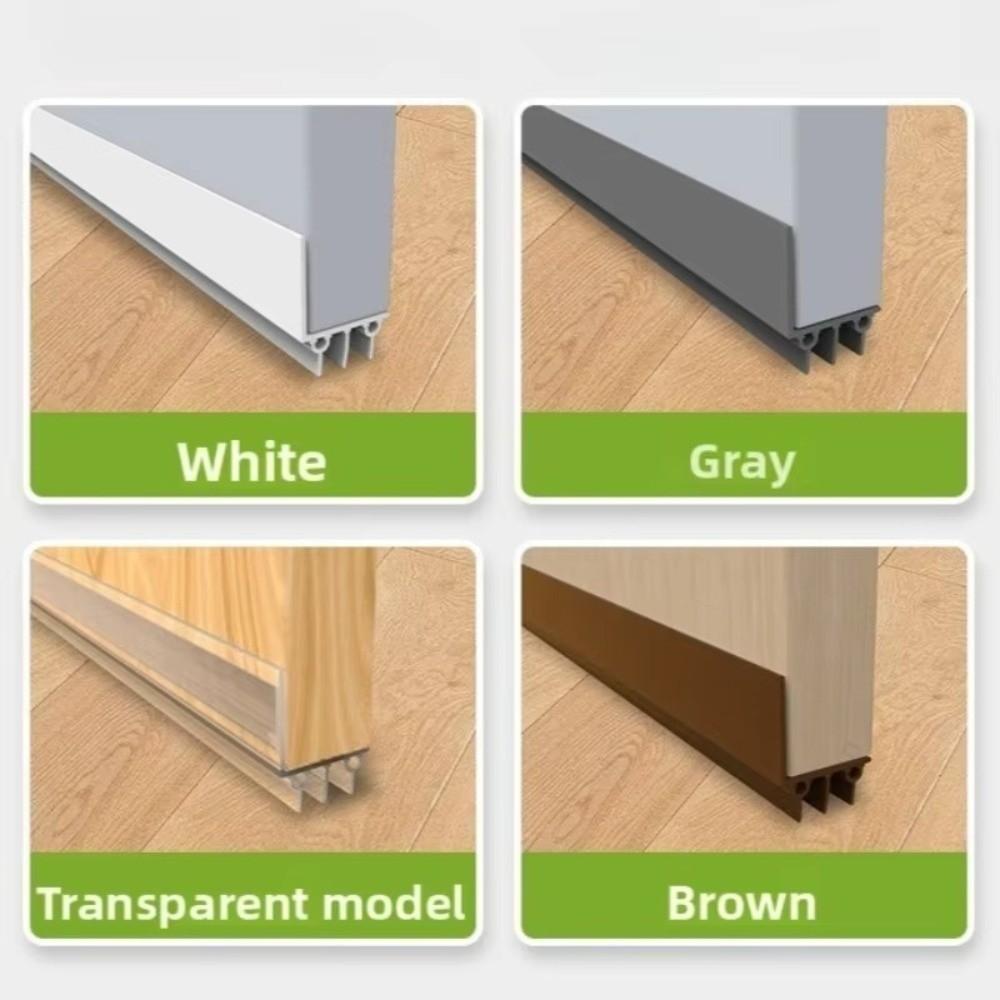 Windproof Door Weatherstrip Soundproof Wear-resistant Seal Strip Self Adhesive Door Gap Filling Strip Bedroom Bathroom