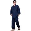 Kyoetsu Men's Samue Traditional Clothing Large Size Summer Winter Blue