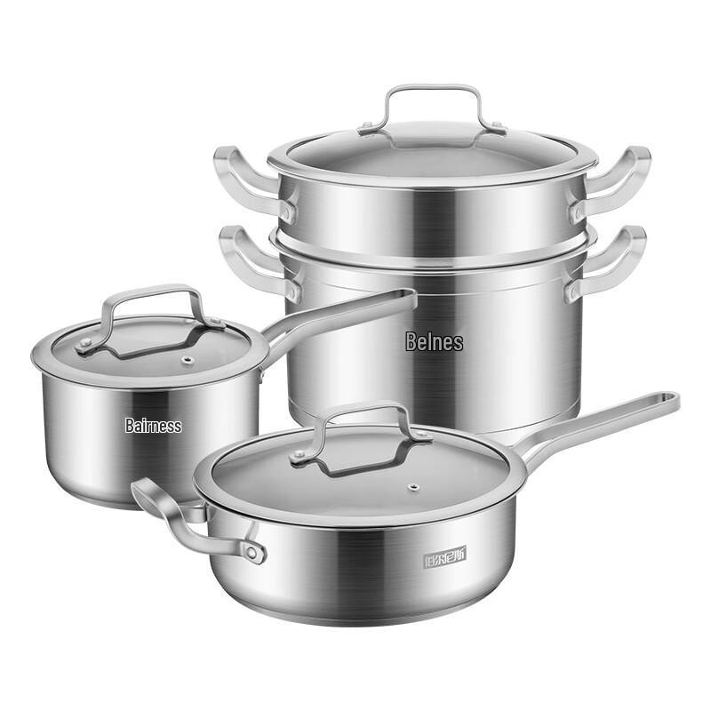 Bernice Hells 3-Piece Nonstick Cookware Set